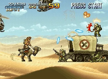 Metal Slug 3 (Korea) screen shot game playing